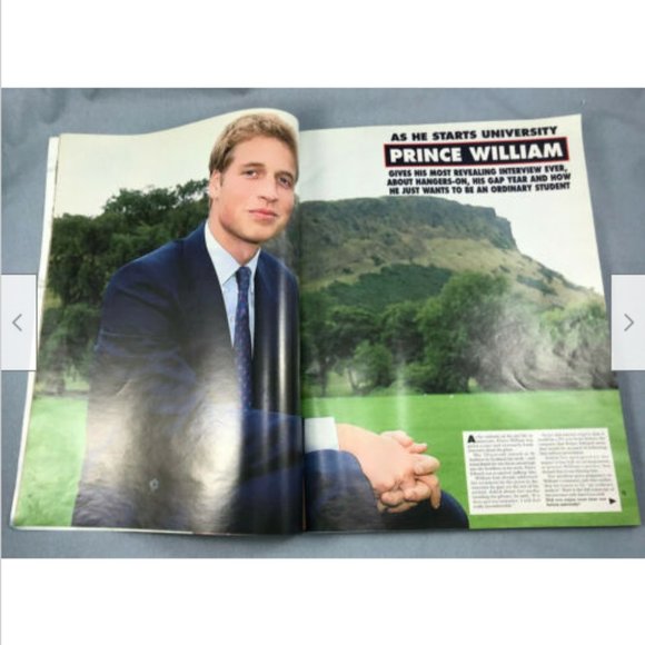 Hello Magazine #683 Oct 2001 Prince William Cover + Poster Y2K Fashion J-Lo - Picture 3 of 6